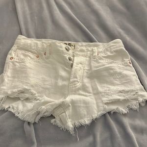 Free people jean shorts!
